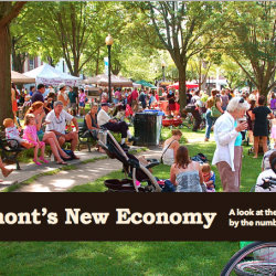 report cover with image of people enjoying an outdoor market
